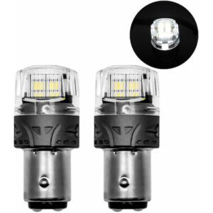 NovSight Λάμπες Αυτοκινήτου & Μοτοσυκλέτας P21/5W-BAY15D-1157 LED 6500K Ψυχρό Λευκό 12V 15W 2τμχ A500-SL9-1157W8