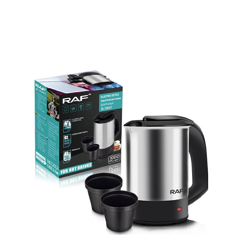 Raf Βραστήρας 500ml 1000W Ασημί R-7887