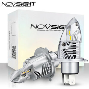 NovSight Λάμπες Αυτοκινήτου F10 H4 LED 6000K Ψυχρό Λευκό 12V 70W 2τμχ A397-F10-H4