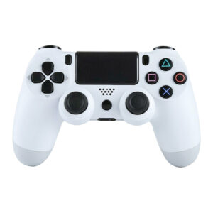 Doublemotor Ασύρματο Gamepad για PS4 σε Λευκό Χρώμα