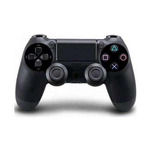 Doublemotor Ασύρματο Gamepad για PS4 σε Μαύρο Χρώμα