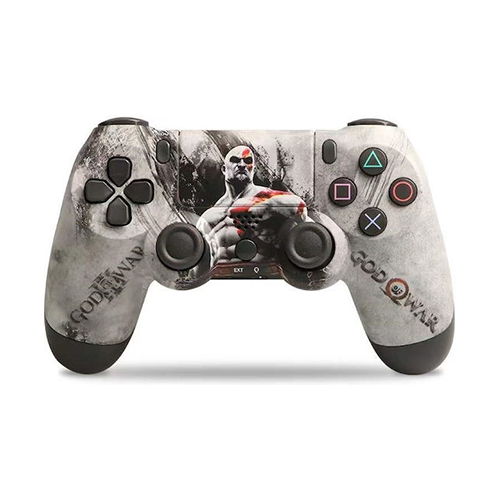 Doublemotor Ασύρματο Gamepad για PS4 God Of War Γκρι