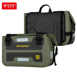 Motowolf Εργαλειοθήκη Μοτοσυκλέτας Αδιάβροχη 30lt σε Λαδί Χρώμα MDL0720
