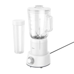 Hoco HJD22A Μπλέντερ με Γυάλινη Κανάτα 1lt 250W Λευκό