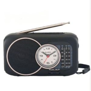 Cmik MK-159BT Retro Ραδιοφωνάκι Ηλιακό με Bluetooth και USB Μαύρο