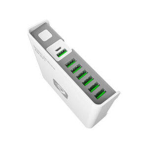 Ldnio Βάση Φόρτισης με 6 Θύρες USB-A σε Λευκό χρώμα (A6802)