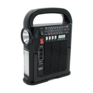 CMiK MK-213 Επιτραπέζιο Ραδιόφωνο Ηλιακό με Bluetooth και USB Μαύρο