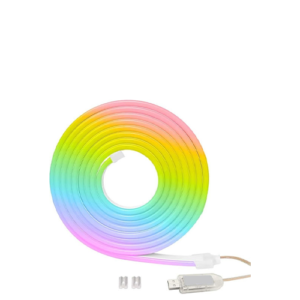 Αδιάβροχη Ταινία LED 5V RGB Φως 5m με Τηλεχειριστήριο RZ-171