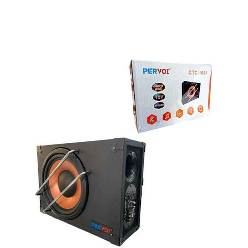 PerVoi Αυτοενισχυόμενο Subwoofer Αυτοκινήτου 10" CTC-1031