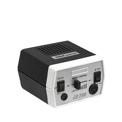 JD700 Τροχός Νυχιών Ρεύματος 40W Μαύρος 30000 Στροφών με Πεντάλ