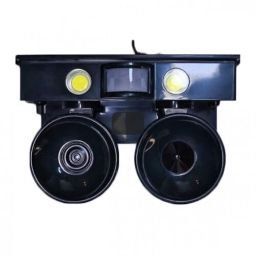 NY-2008 Ηλιακή Συσκευή Απώθησης Ζώων με Υπερήχους & LED Φωτισμό Εκφοβισμού