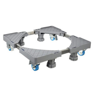 Ρυθμιζόμενη Βάση Πλυντηρίου 60x60cm με Ροδάκια και Ποδαράκια Ύψους