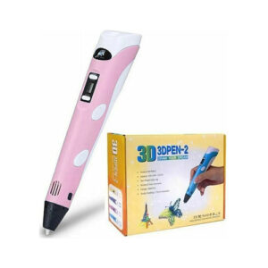 3D Pen Στυλό Για Τρισδιάστατη Σχεδίαση Ροζ