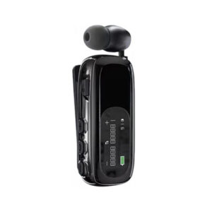 K75 In-ear Bluetooth Handsfree Ακουστικό Πέτου Μαύρο