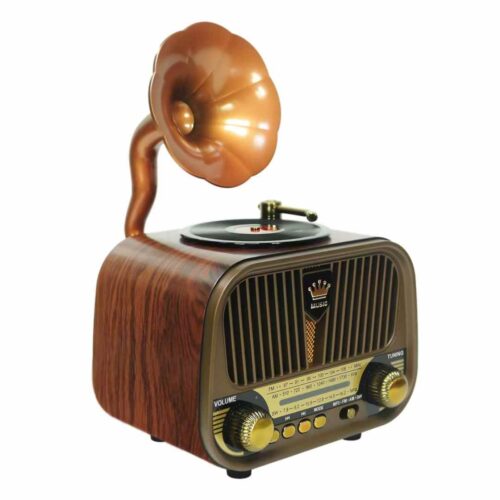 Meier Ασύρματο Ρετρό Ραδιόφωνο Bluetooth Με FM/AM/SW & USB TF MD-1319BT