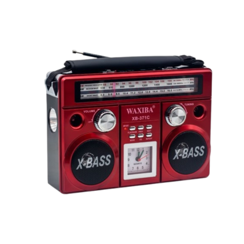 Φορητό Ραδιόφωνο AM/FM/SW Με Bluetooth Και Φακό Waxiba XB-371C