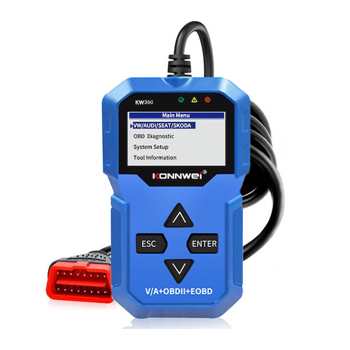 Konnwei Διαγνωστικό Αυτοκινήτου Ψηφιακό OBD 2 με Καλώδιο KW350