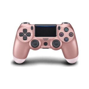 Doublemotor Ασύρματο Gamepad για PS4 σε Ροζ Χρυσό Χρώμα