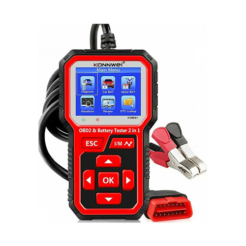 Konnwei Διαγνωστικό Αυτοκινήτου Ψηφιακό OBD 2 με Καλώδιο KW681