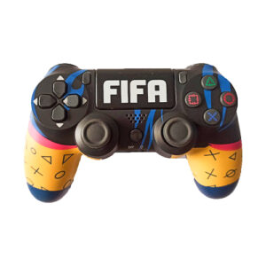 Doublemotor FIFA Ασύρματο Gamepad για PS4 Πολύχρωμο