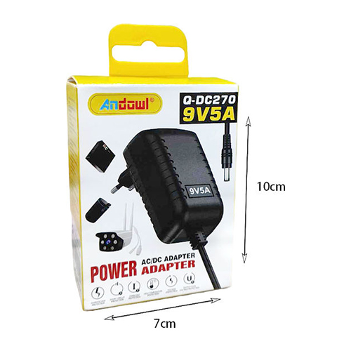 Andowl Q-DC270 Universal Τροφοδοτικό 9V 5A 45W