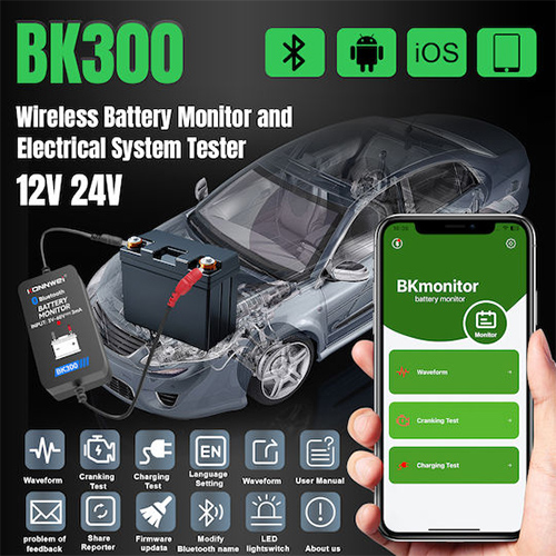 Konnwei BK300 Αναλογικό Battery Tester