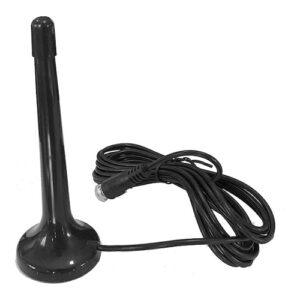 Andowl Q-A161 Εσωτερική Κεραία Τηλεόρασης (δεν απαιτεί τροφοδοσία) σε Μαύρο Χρώμα Σύνδεση με Ομοαξονικό (Coaxial) Καλώδιο