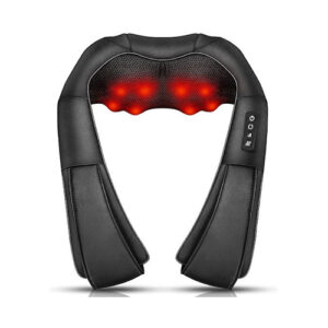 Συσκευή Μασάζ Shiatsu για τον Αυχένα & το Κεφάλι σε Μαύρο Χρώμα