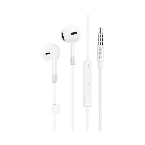 Hoco M109 Earbuds Handsfree με Βύσμα 3.5mm Λευκό
