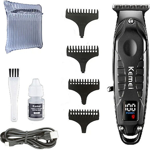 Kemei KM-2288 Επαναφορτιζόμενη Κουρευτική Μηχανή 1200mAh