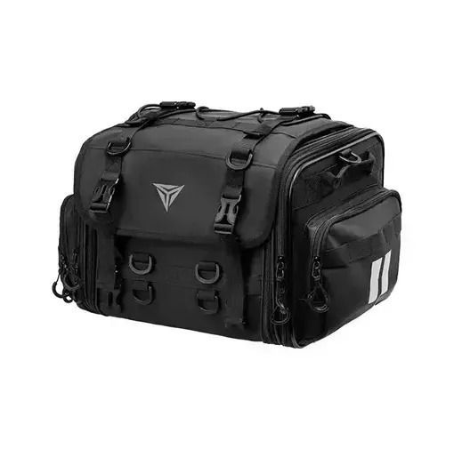 Motowolf MDL0725 Σάκος Ουράς Μοτοσυκλέτας Αδιάβροχος 45lt σε Μαύρο Χρώμα