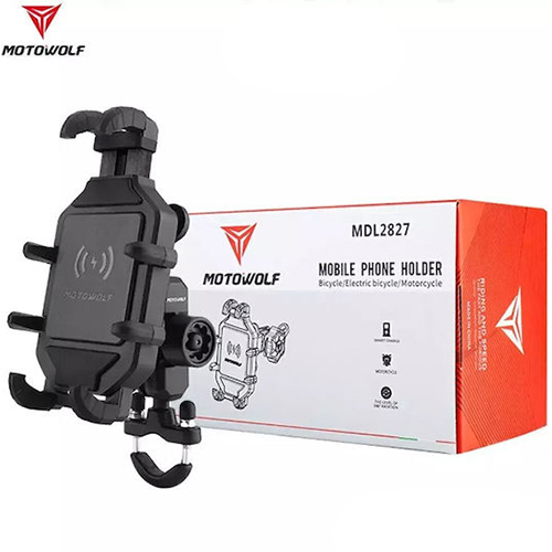 Motowolf Βάση Κινητού Μοτοσυκλέτας με Ρυθμιζόμενο Βραχίονα για το Τιμόνι MDL2827