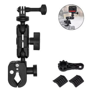Motowolf MDL3532B Βάση Στήριξης Action Camera Gopro Καθρέπτη Τιμόνι Μοτοσυκλέτας 360° 19.5cm