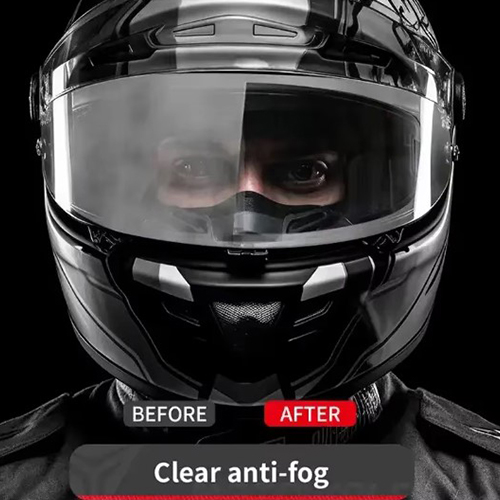 Motowolf P1 Anti-Fog Ζελατίνα Κράνους Αντιθαμβωτικό & Αδιάβροχο Αυτοκόλλητο