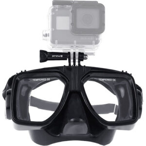 Puluz Μάσκα Θαλάσσης PU401B σε Μαύρο Χρώμα