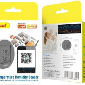 Andowl Q-WD50 Ψηφιακό Θερμόμετρo & Υγρασιόμετρo για Χρήση σε Εσωτερικό Χώρο